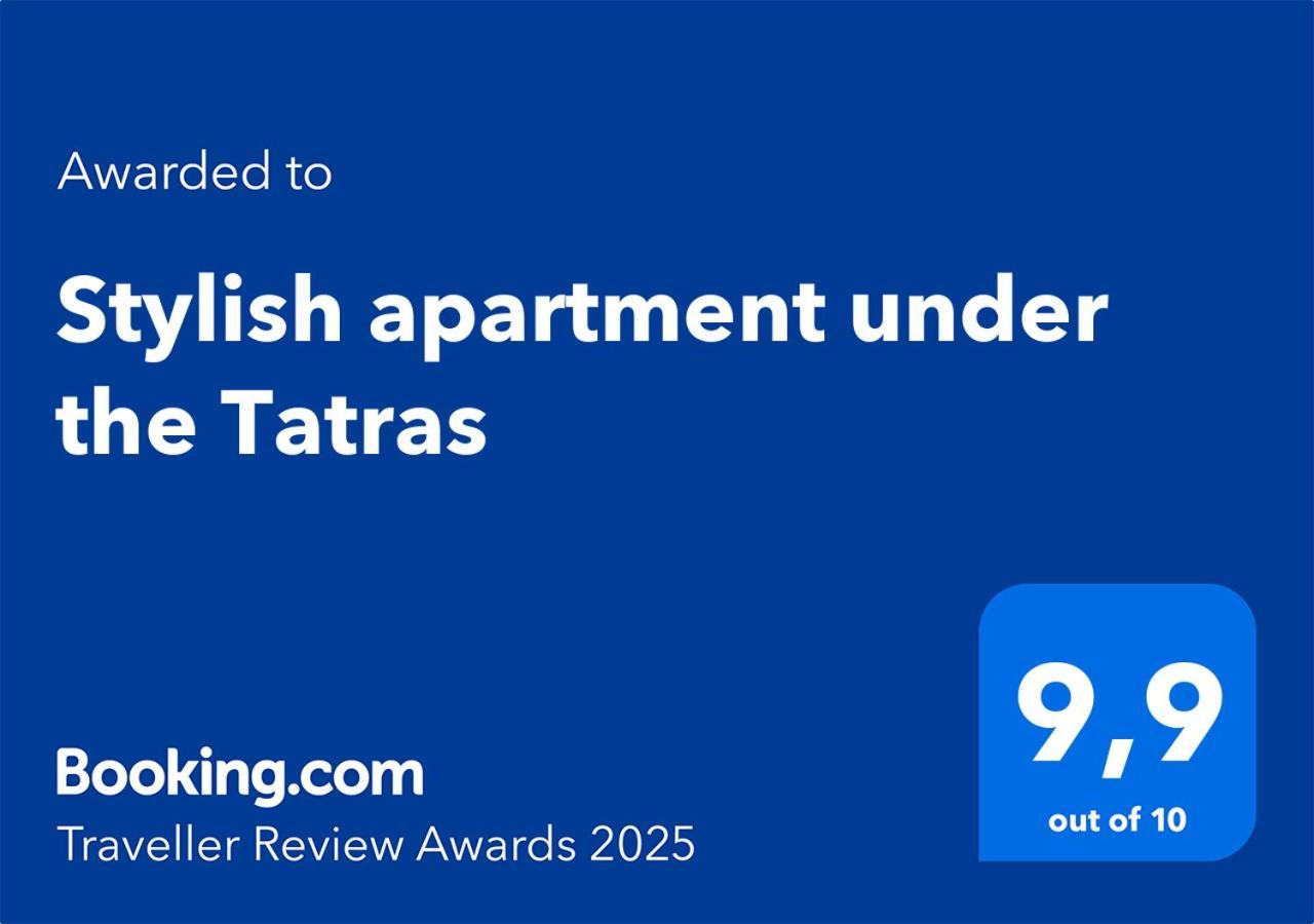 Stylish Apartment Under The Tatras Štrba Exterior foto
